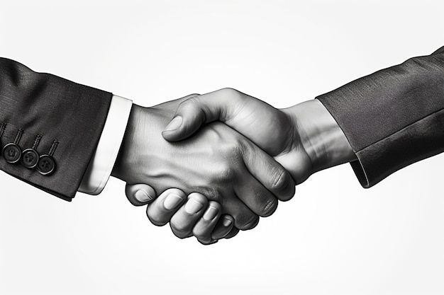 Handshake symbolising honest partnership